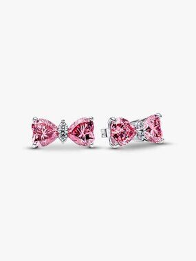 Pandora Bow Stud Earrings